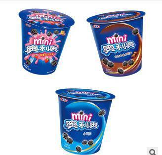 【卡夫系列 55克迷你奥利奥 饼干 休闲零食食品 【24杯/箱】价格_厂家_图片 -